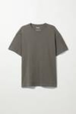 Grey - Oversized Heavyweight T-shirt - 0