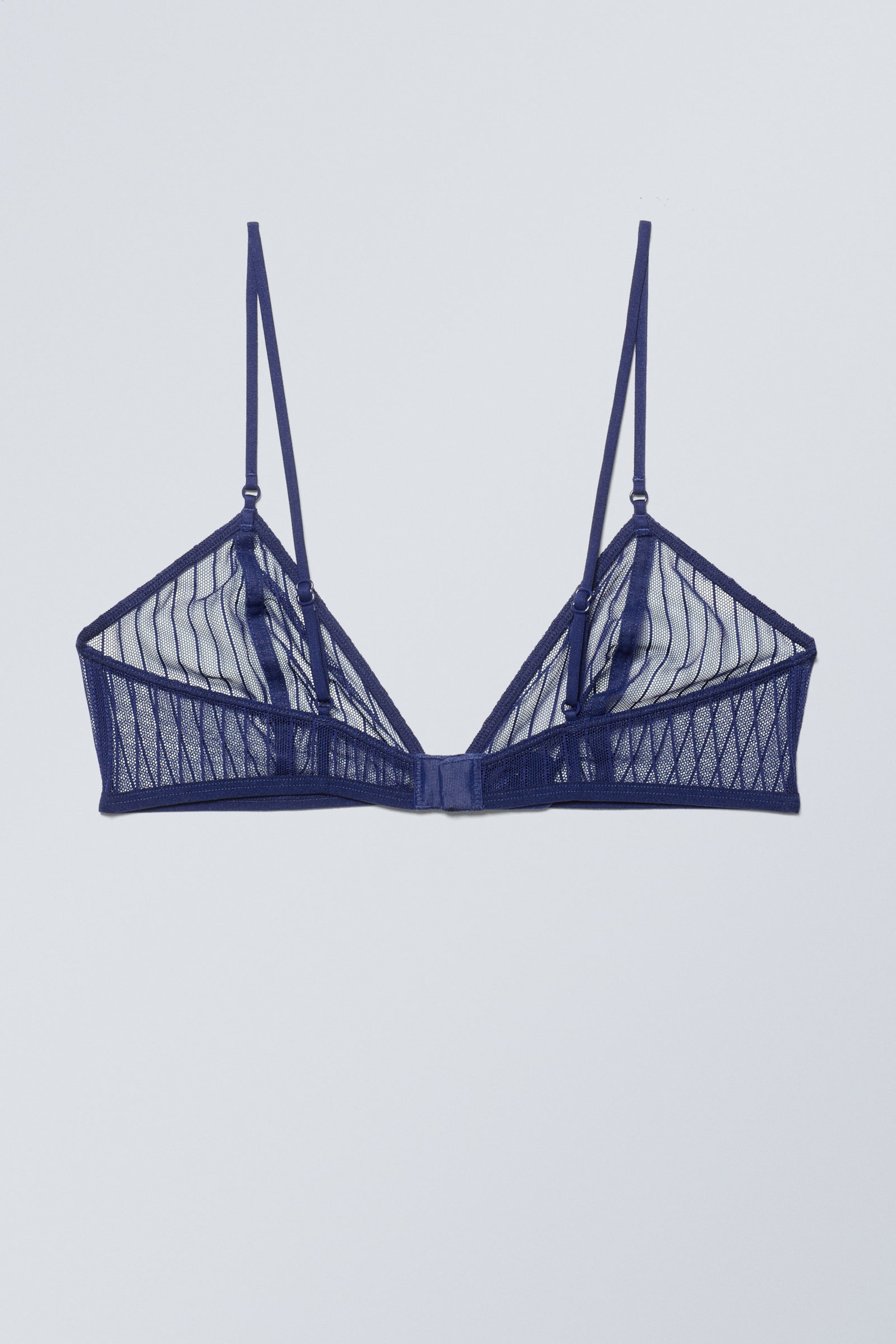 Navy - Zelda Lace Bralette - 1