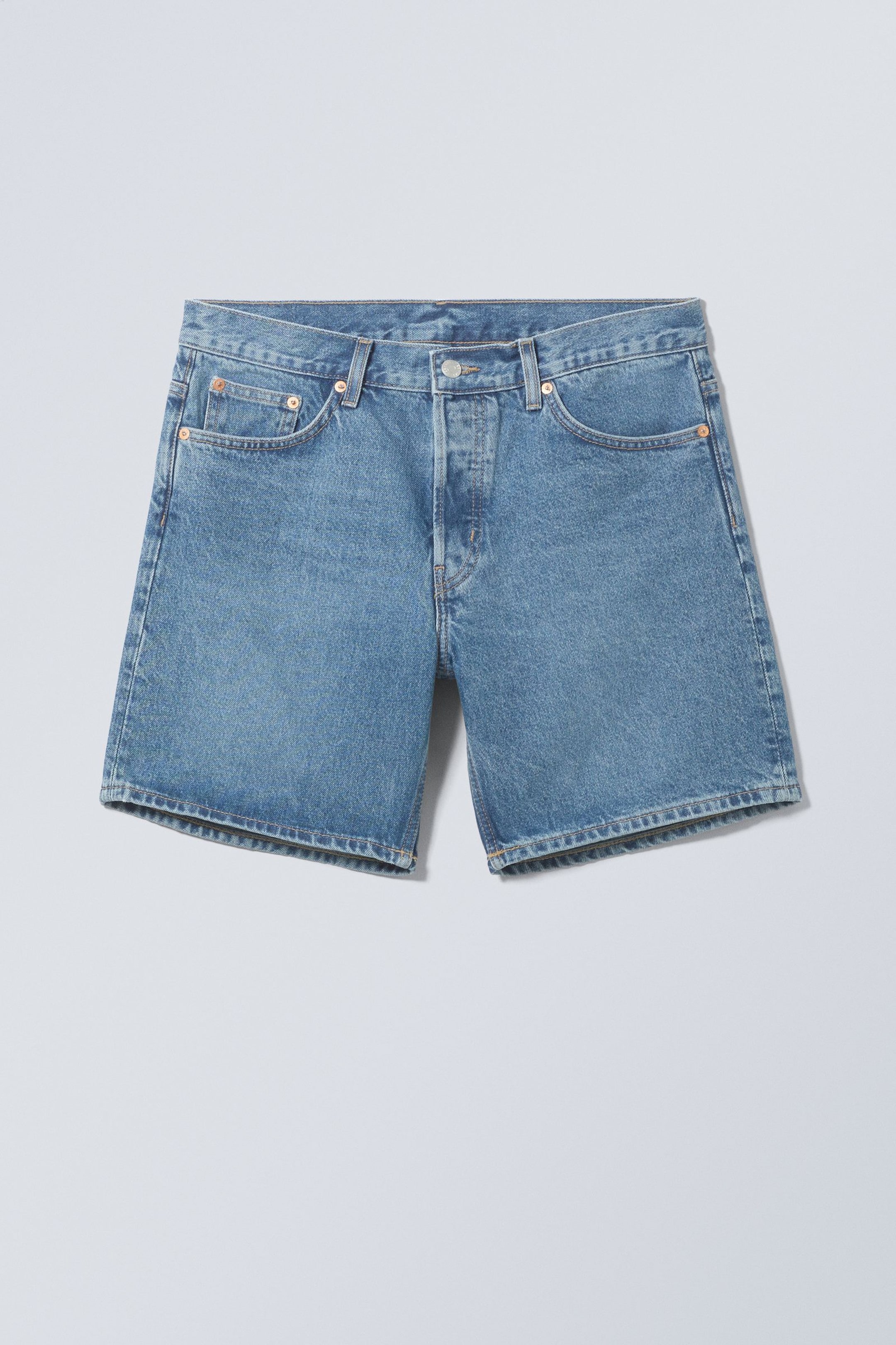 Harper blue - Vacant Denim Shorts - 0