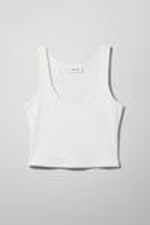 White - Novella Singlet - 0