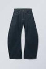 Blau - Solera – Lockere Barrel-Jeans - 2