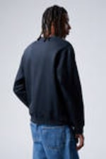 Donkerblauw - Standaard middelzwaar sweatshirt - 3