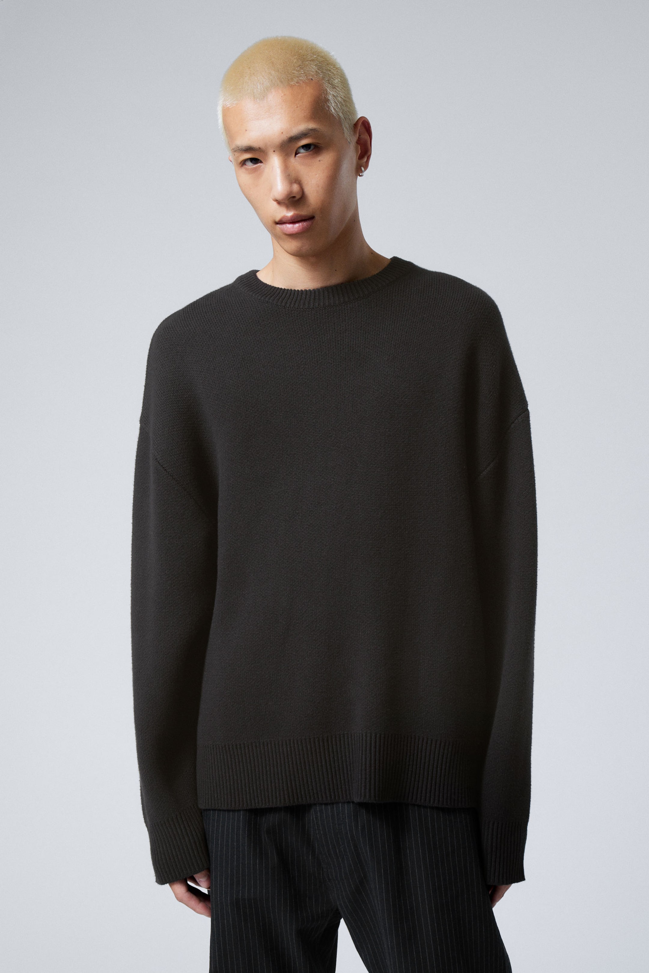 Zwart - Cypher oversized sweater - 0