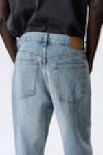 Blue Fade - Middelblauw - Galaxy Loose Straight Leg Jeans - 8