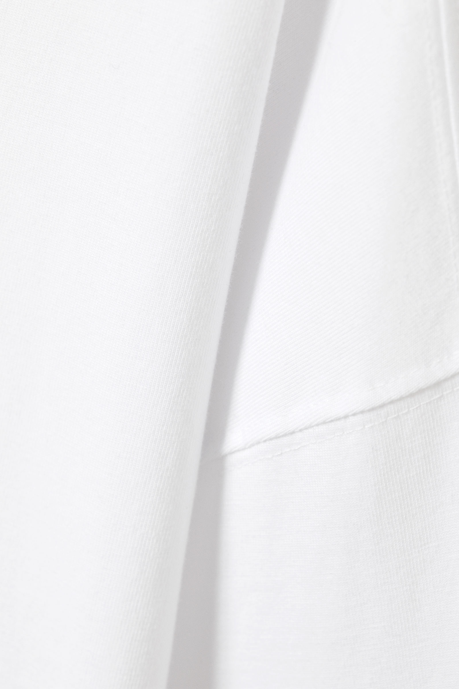 oversized long-sleeved t-shirt - White | Weekday WW