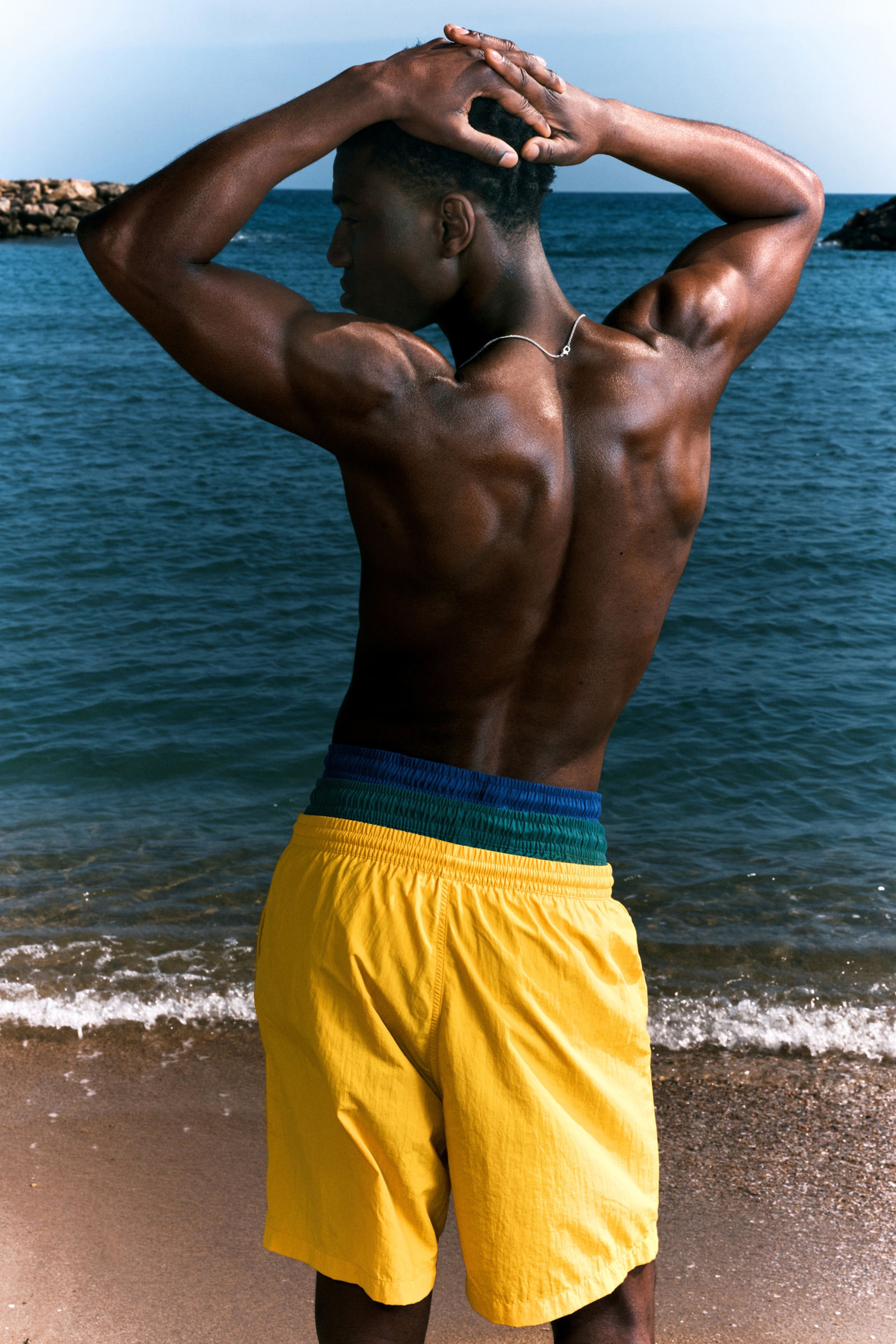 Yellow - Ed Swim Shorts - 2