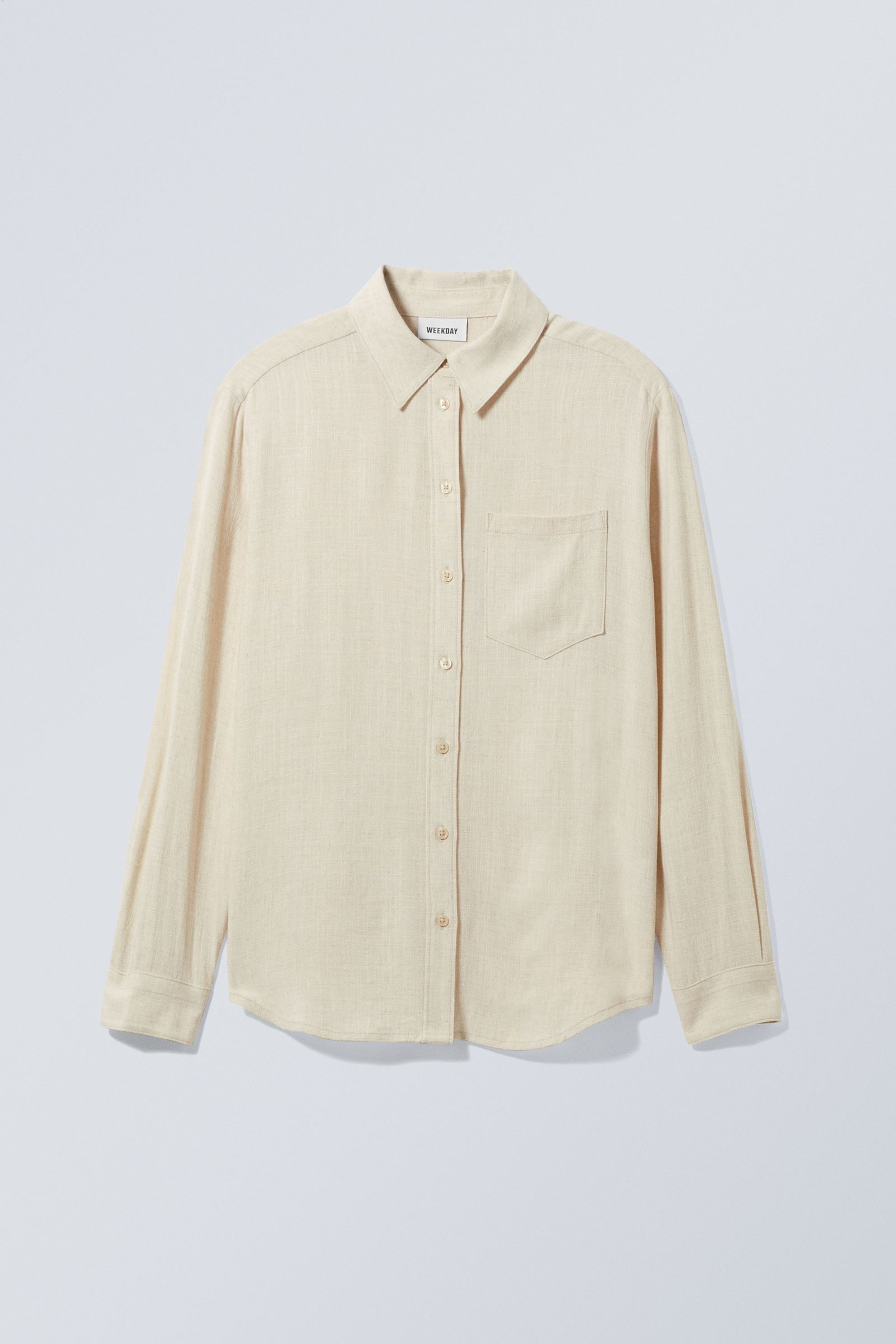 Off-white - Tessa Linen Mix Shirt - 0