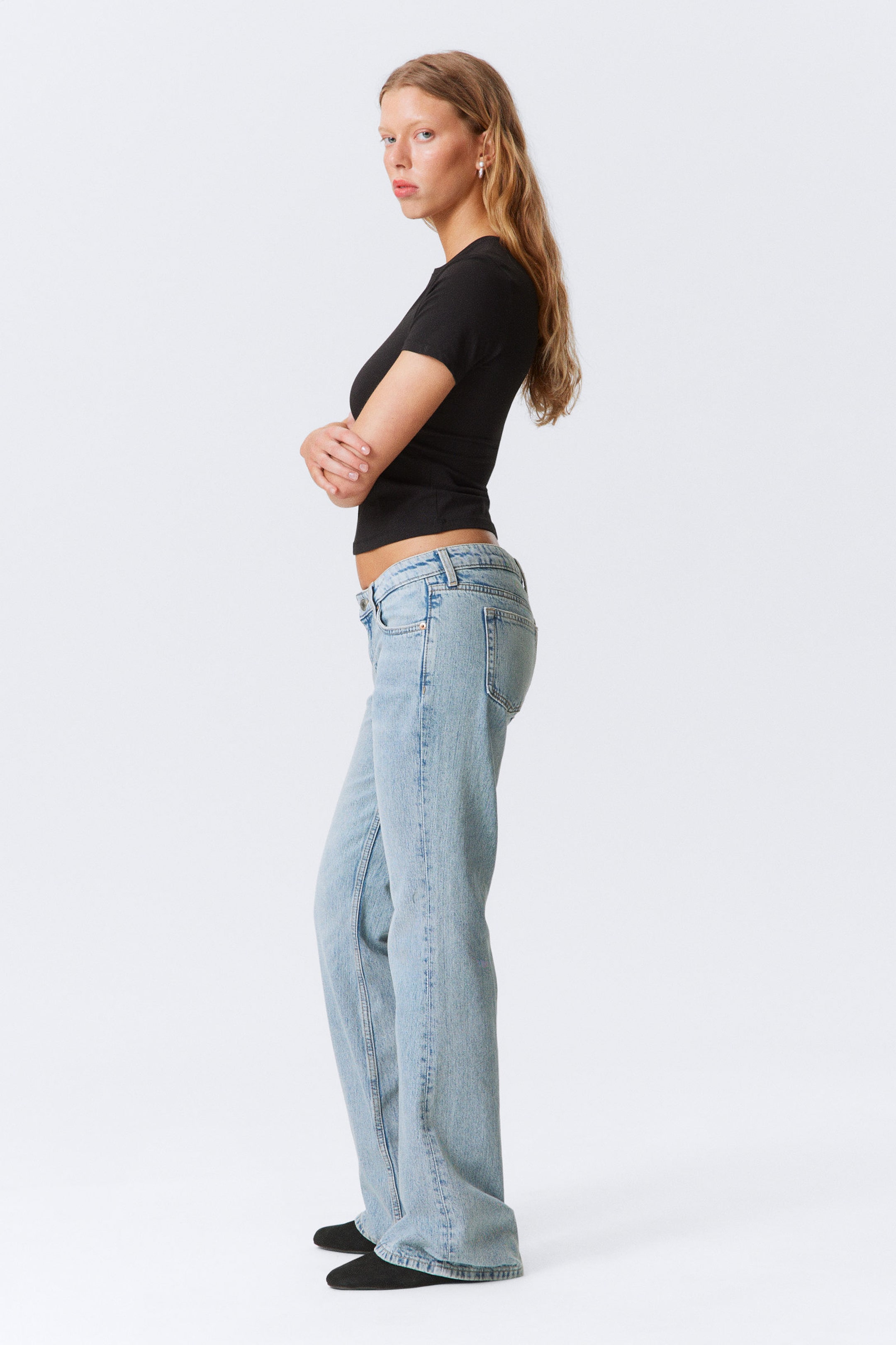 Lip Blue - Hellblau - Nova Low Waist Slim Bootcut Leg Jeans - 2