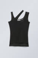 Black - Double Layer Tank - 0