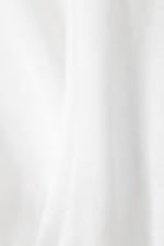 White - Draped Halter Jersey Top - 5