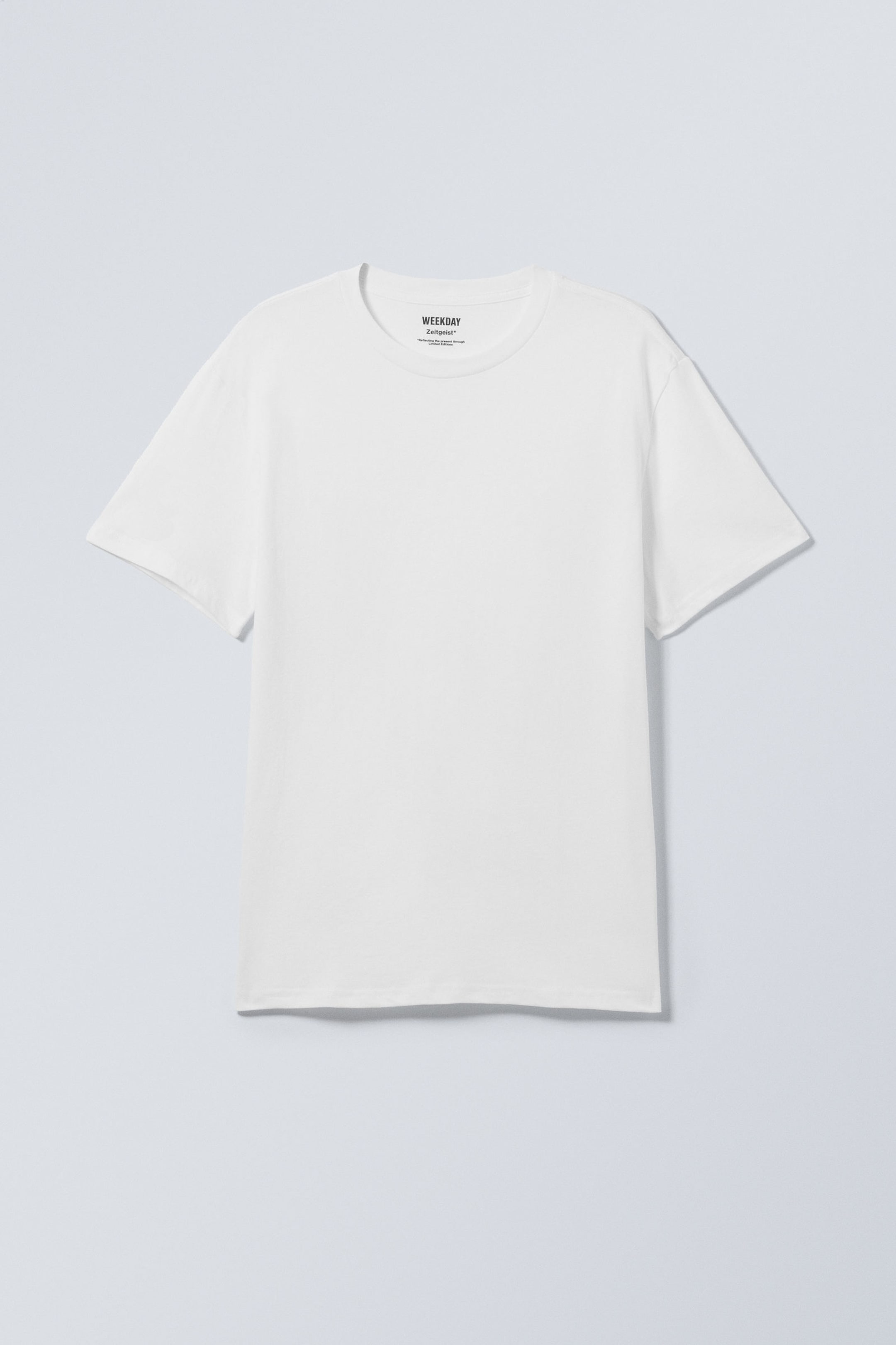 White - Loose Short Sleeve T-shirt - 0