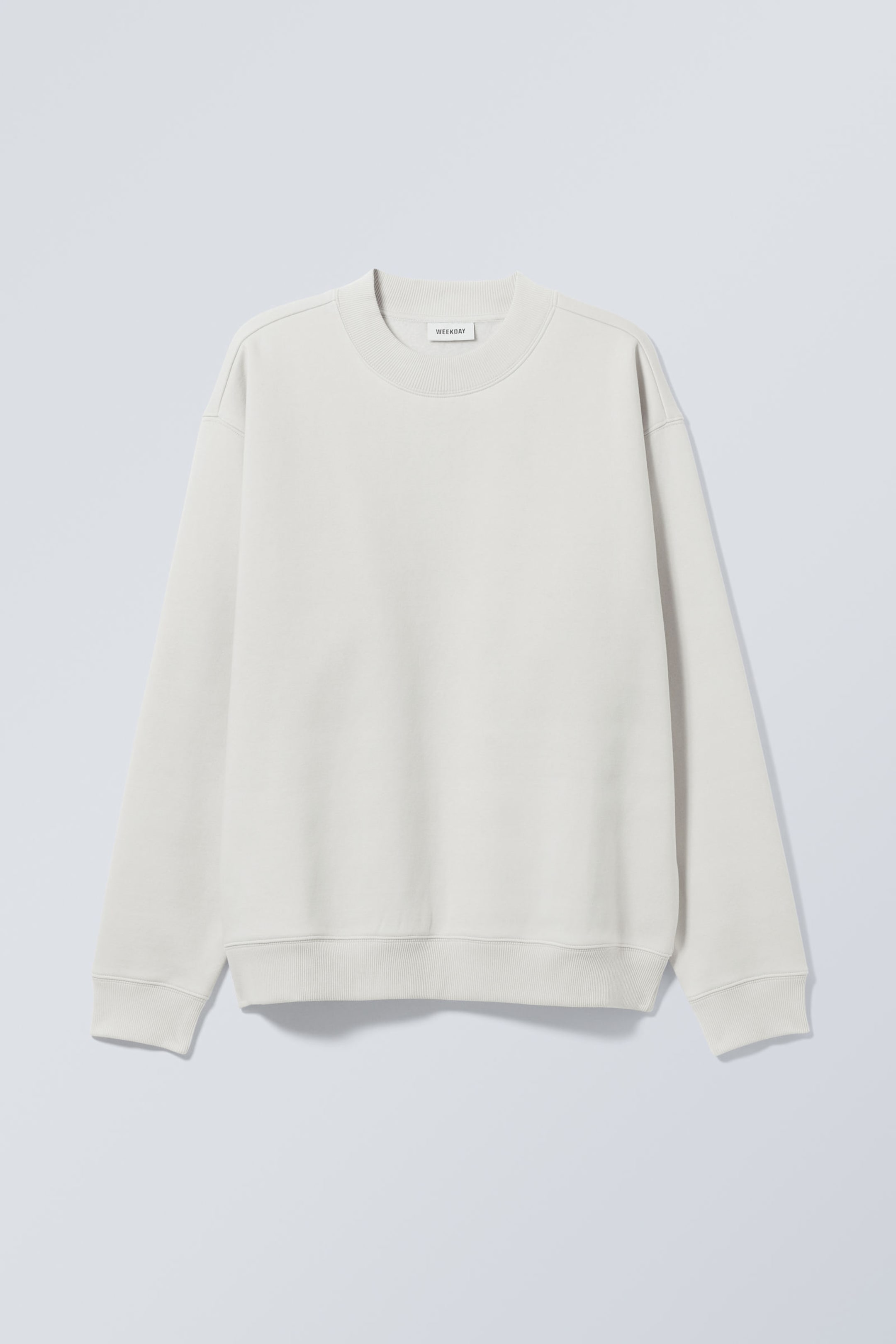 Light Grey - Relaxed Heavyweight Sweatshirt - 0