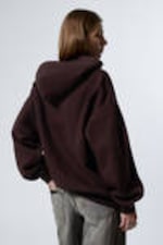 Burgundy - Oversized Heavyweight Hoodie - 3