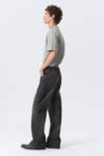 Ash Black - Black - Time Loose Bootcut Leg Jeans - 2