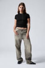 Canyon Grey - Mittelgrau - Galaxy Loose Straight Leg Jeans - 2