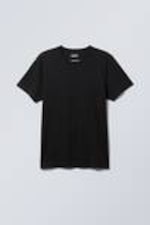 Black - Relaxed Midweight T-shirt - 0