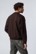 Dark Purple - Relaxed Heavyweight Sweatshirt - 2