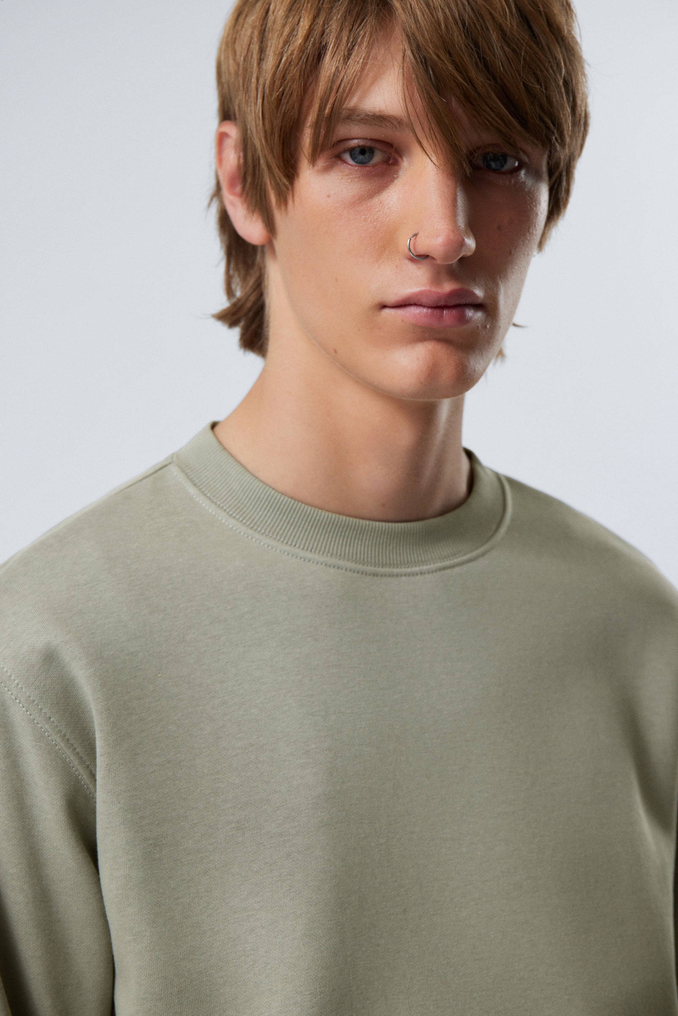 Light Khaki Green - Standard Sweatshirt - 1