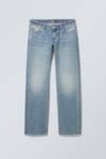 Seventeen Blue - Mittelblau - Arrow Low Waist Regular Straight Leg Jeans - 0