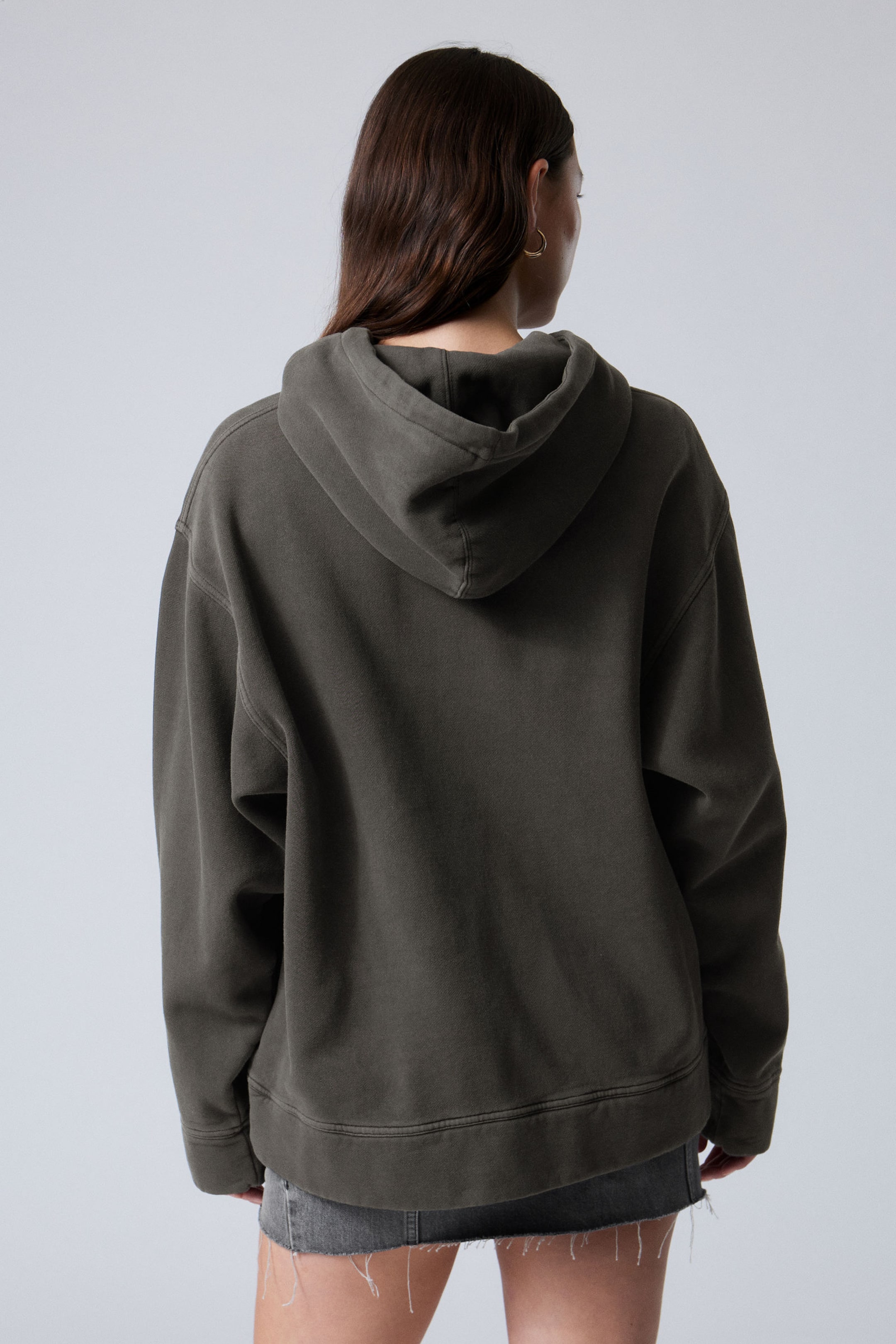 Washed Black - Oversized Heavyweight Hoodie - 2