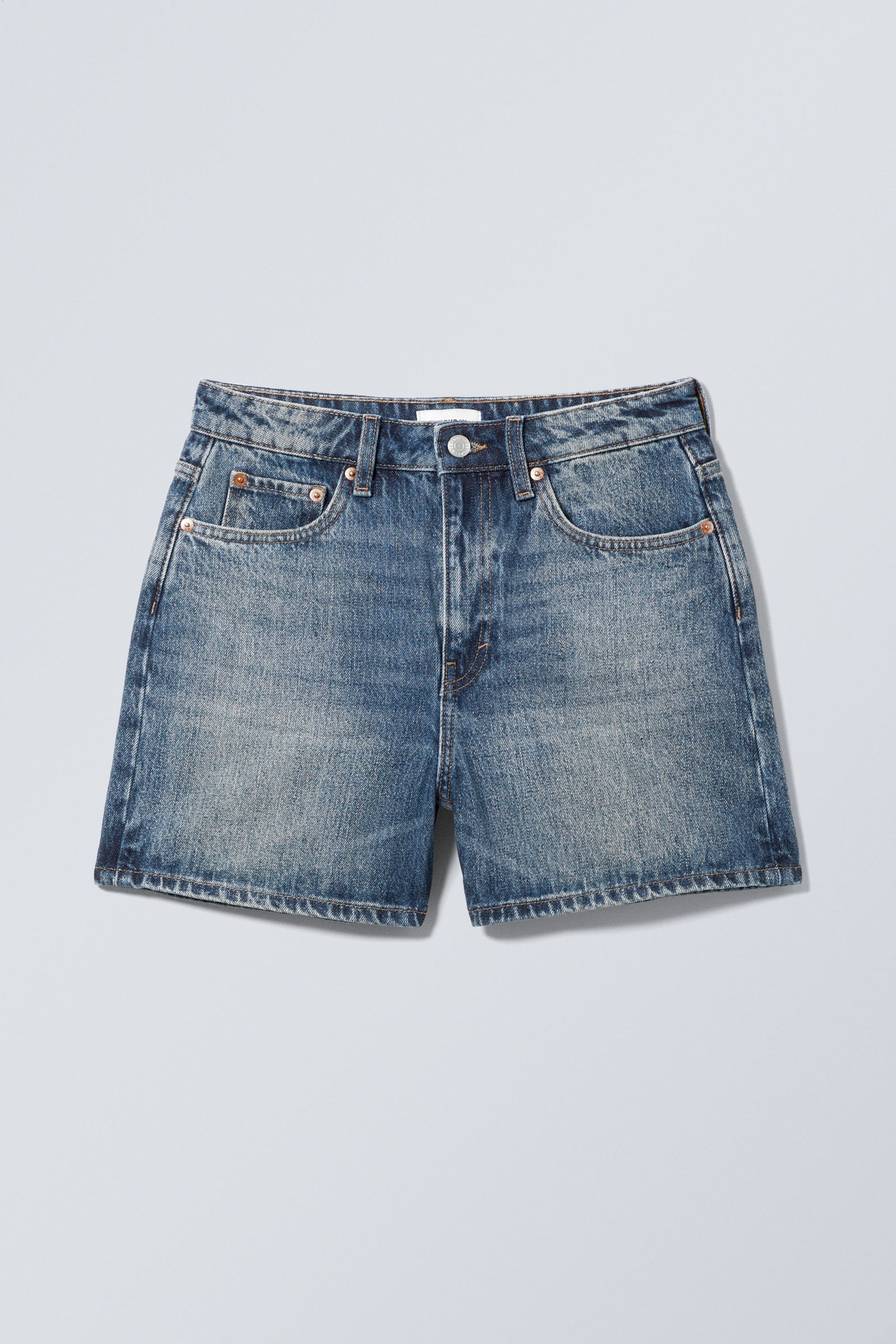 Spinel blue - Denim short Eya - 0