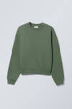 Dark Green - Essence Standard Sweatshirt - 0