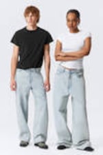 #8898AC - Astro Loose Baggy Leg Jeans