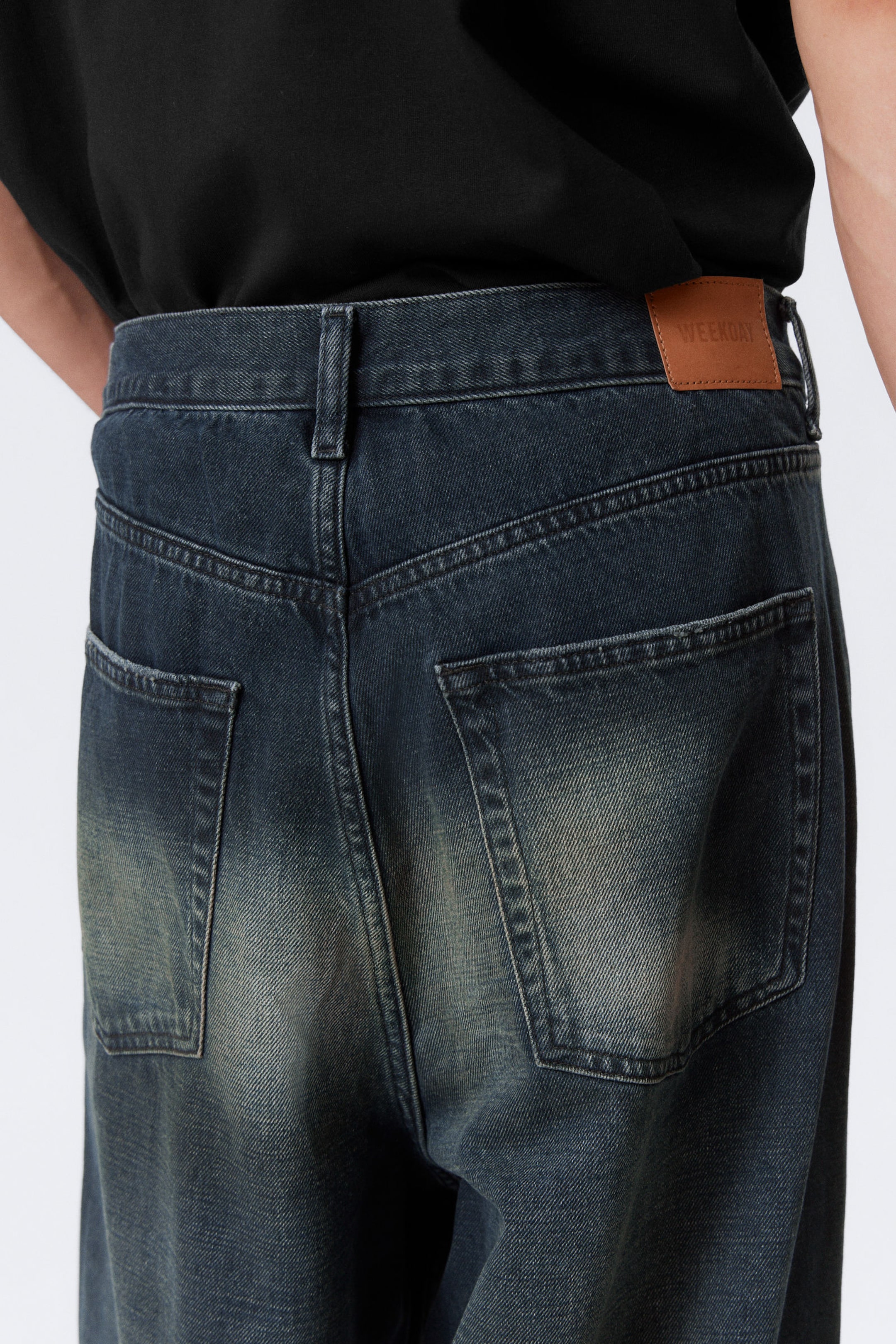 Deep Ocean Blue - Dunkelblau - Astro Loose Baggy Leg Jeans - 11