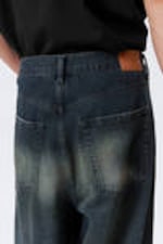 Deep Ocean Blue - Dunkelblau - Astro Loose Baggy Leg Jeans - 11