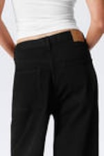 Black Rinse – Zwart - Astro Loose Baggy Leg Jeans - 10