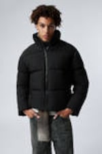 Black - Ben Rib Puffer Jacket - 0