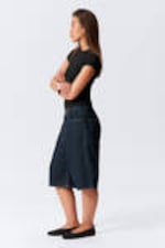 Blue Rinse - Dunkelblau - Lockere Baggy-Jeansshorts Astro - 5