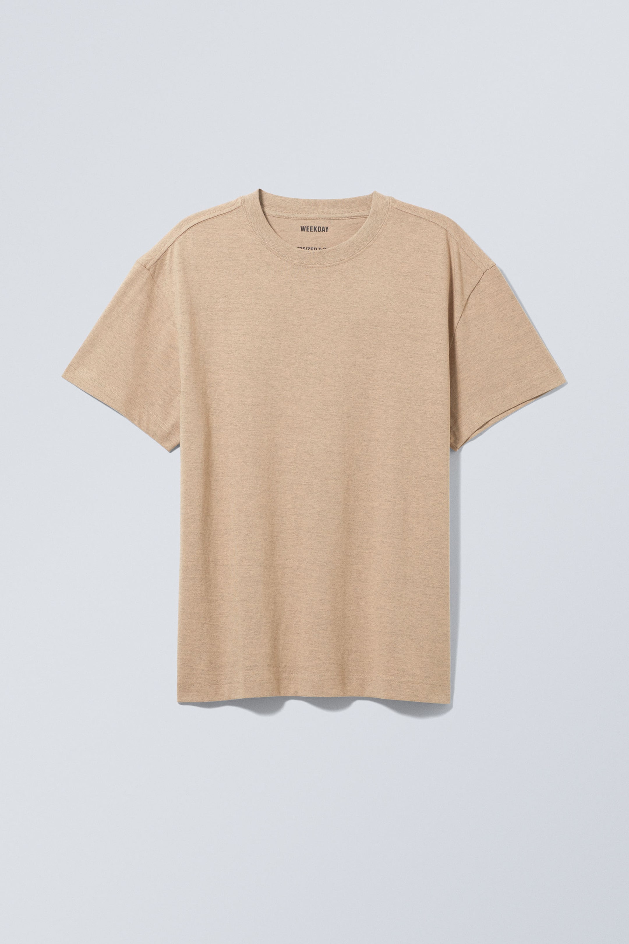 Dusty Sand - Oversized Heavyweight T-shirt - 0