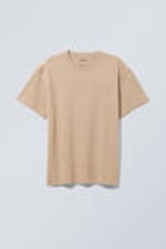 Dusty Sand - Oversized Heavyweight T-shirt - 0