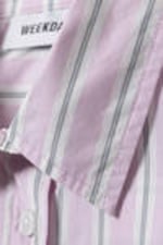 Pastel Purple Stripe - Regular Poplin Shirt - 1