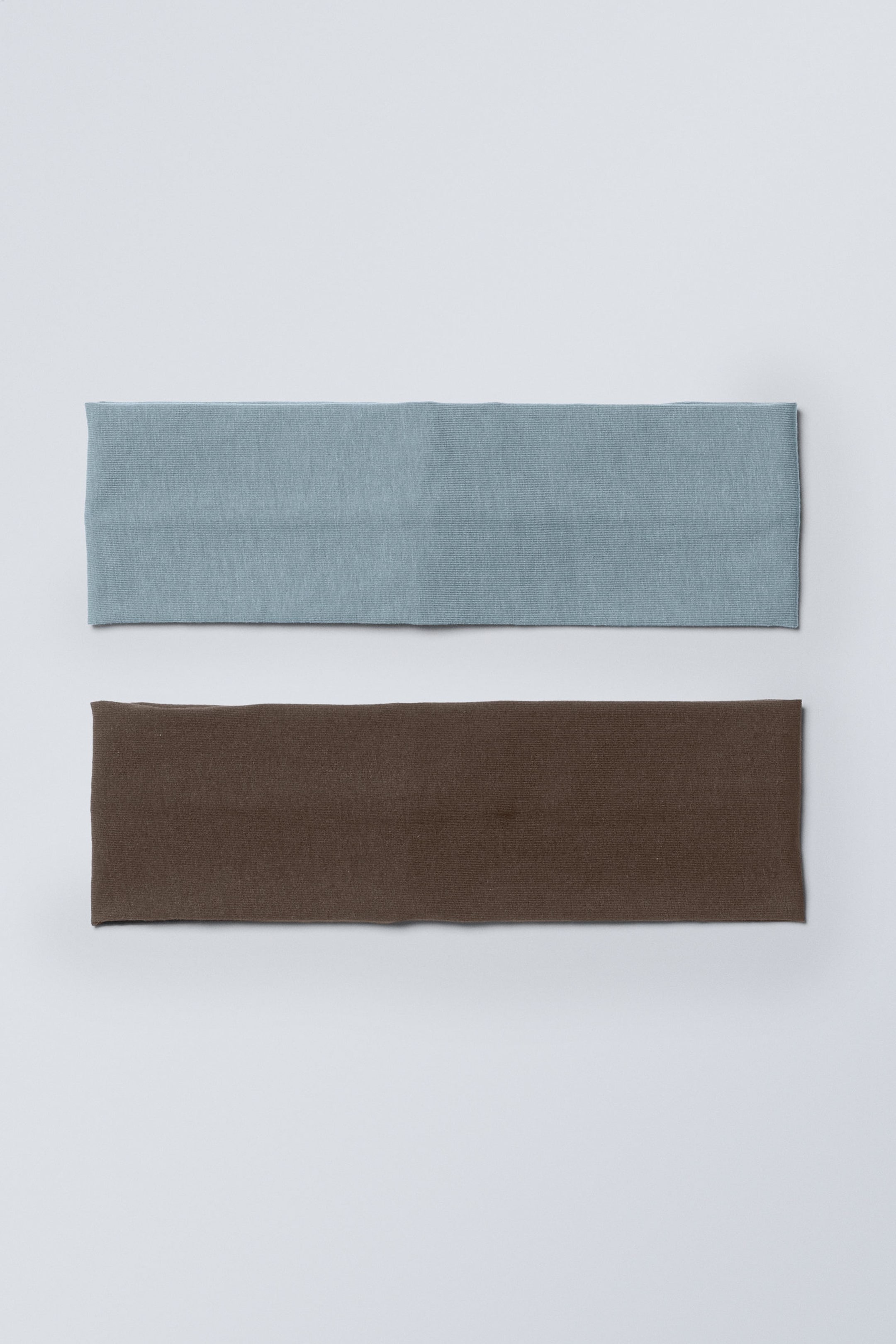 Dark Turquoise & Dark Brown - 2-pack Headbands - 0