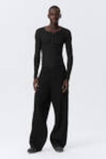 Black Rinse – Zwart - Astro Loose Baggy Leg Jeans - 4