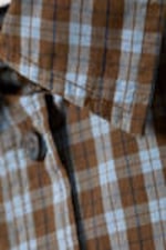 Brown Medium Dusty - Regular Poplin Shirt - 4