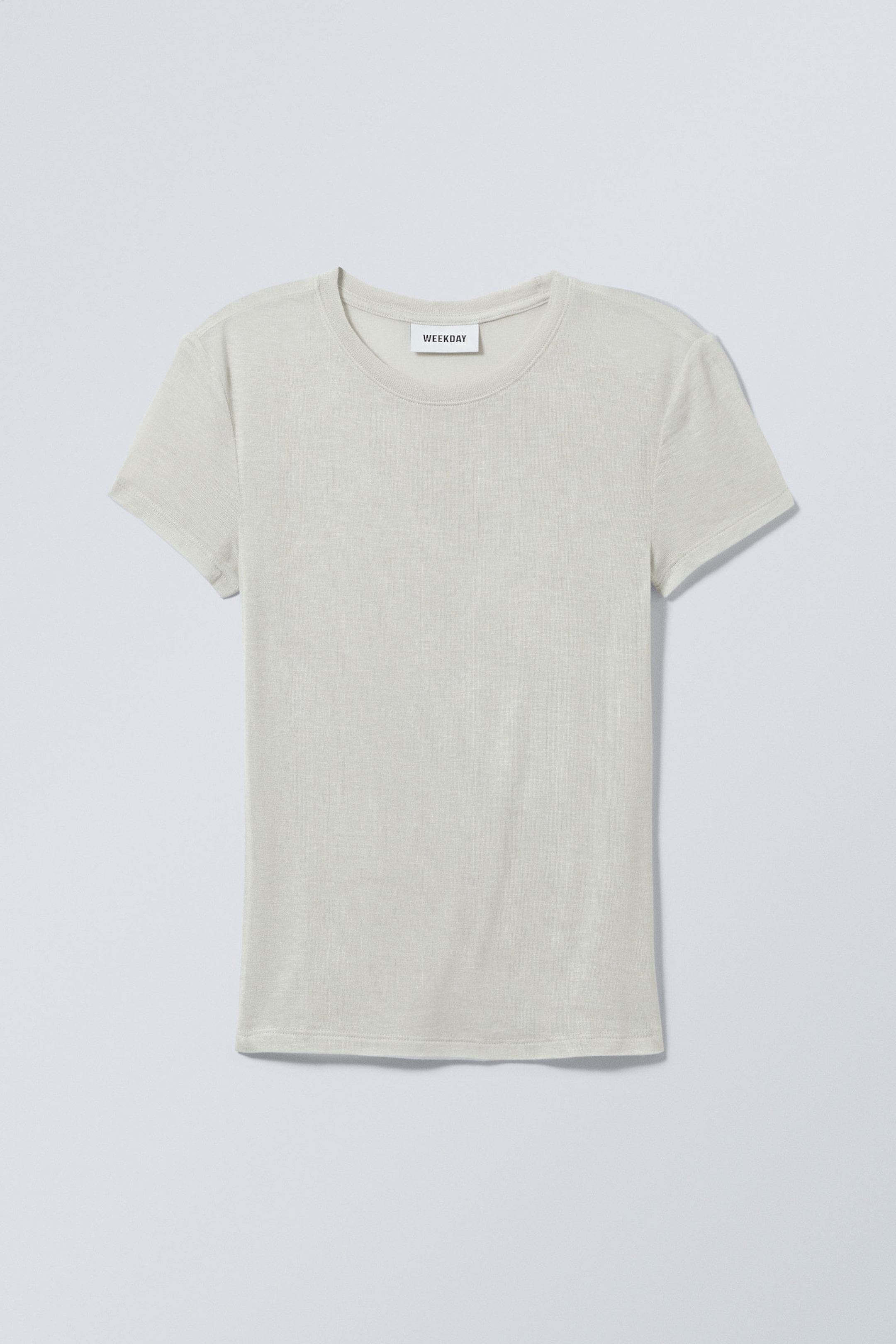 Dusty Mole - Soft Sheer Fitted T-shirt - 0