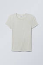 Dusty Mole - Soft Sheer Fitted T-shirt - 0