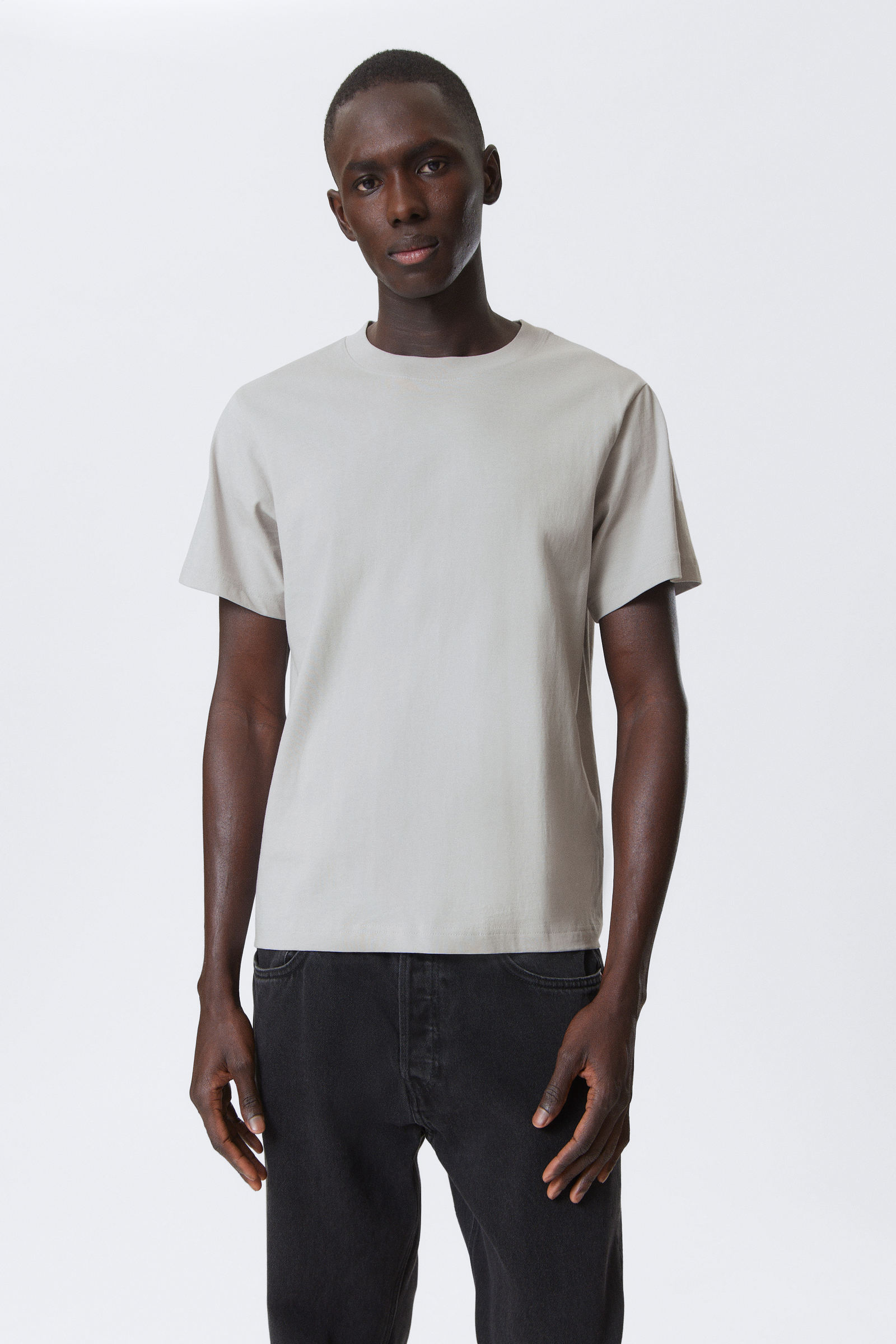 great boxy heavyweight t-shirt - White | Weekday WW great boxy heavyweight t-shirt - White | Weekday WW
