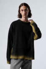 Black - Cypher Graphic Knit Sweater - 0