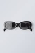 Black - Run Metal Detail Sunglasses - 0