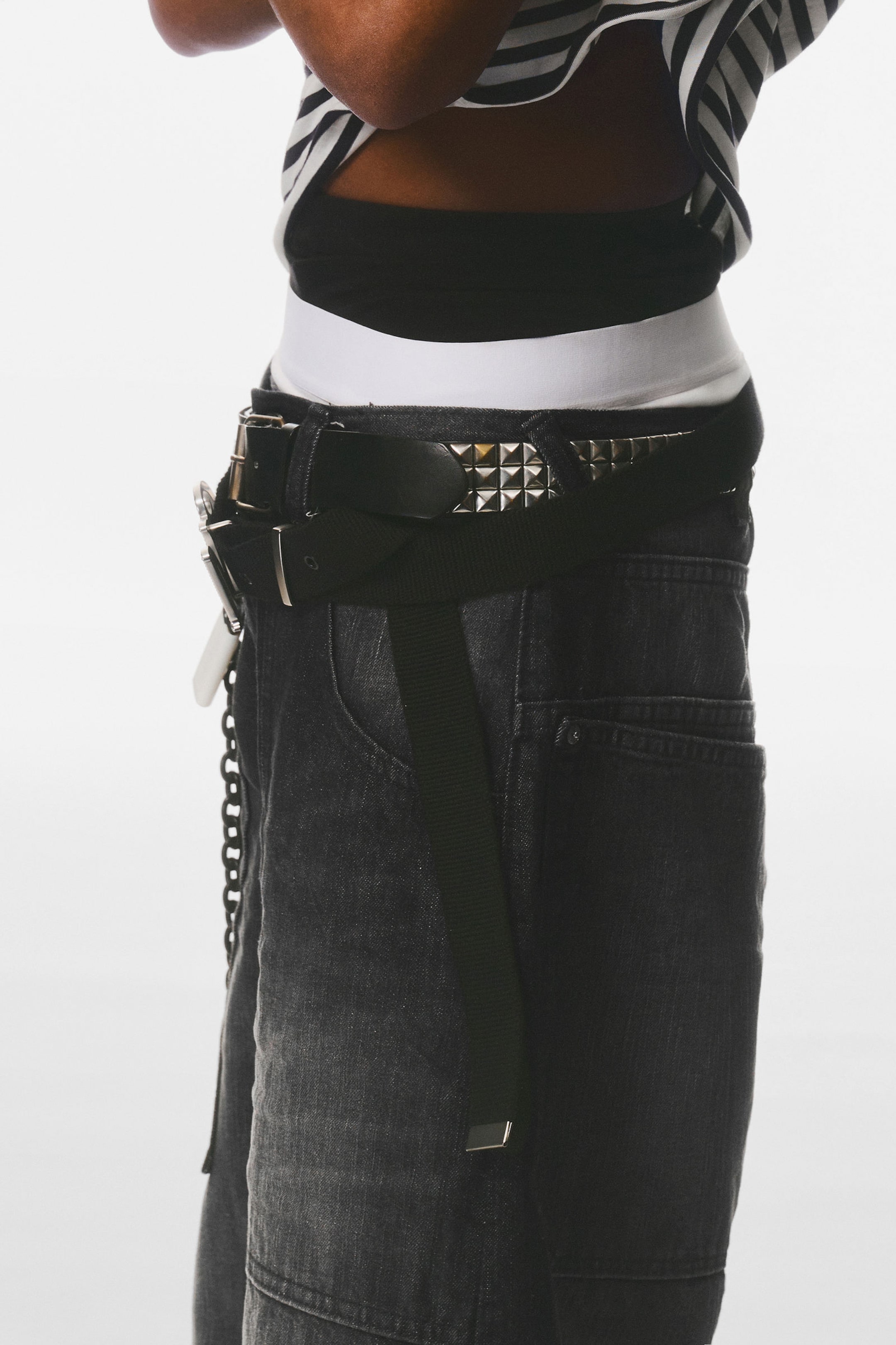 Black Web – Zwart - Dunno loose fit carpenter jort - 6