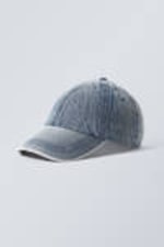 Blau - Baseball-Cap aus Denim - 0