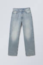 Aeon Blue – Lichtblauw - Galaxy Loose Straight Leg Jeans - 8