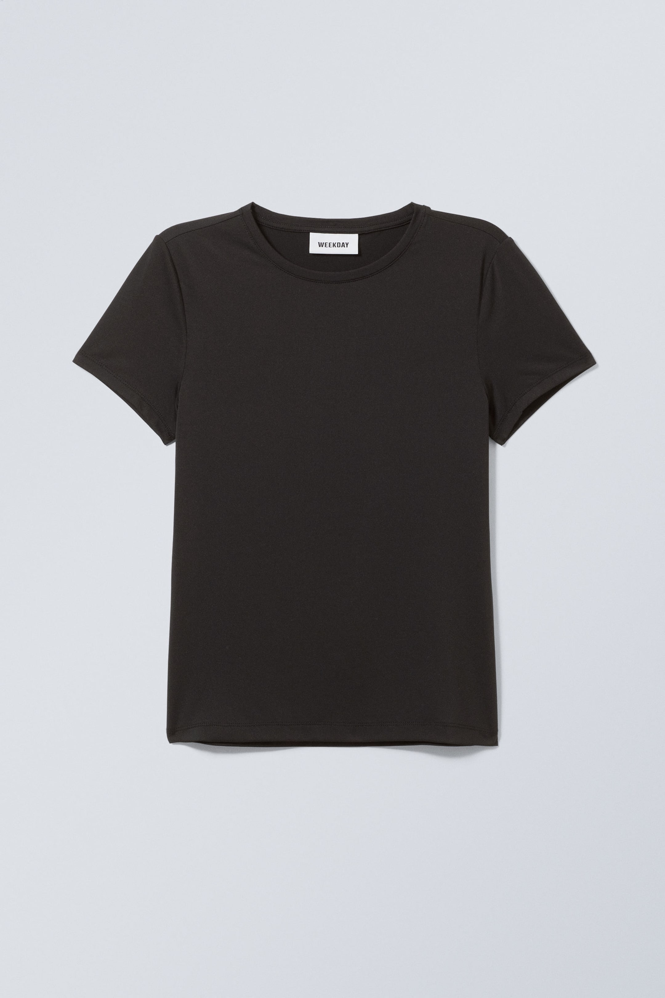 Black - Fine T-shirt - 0