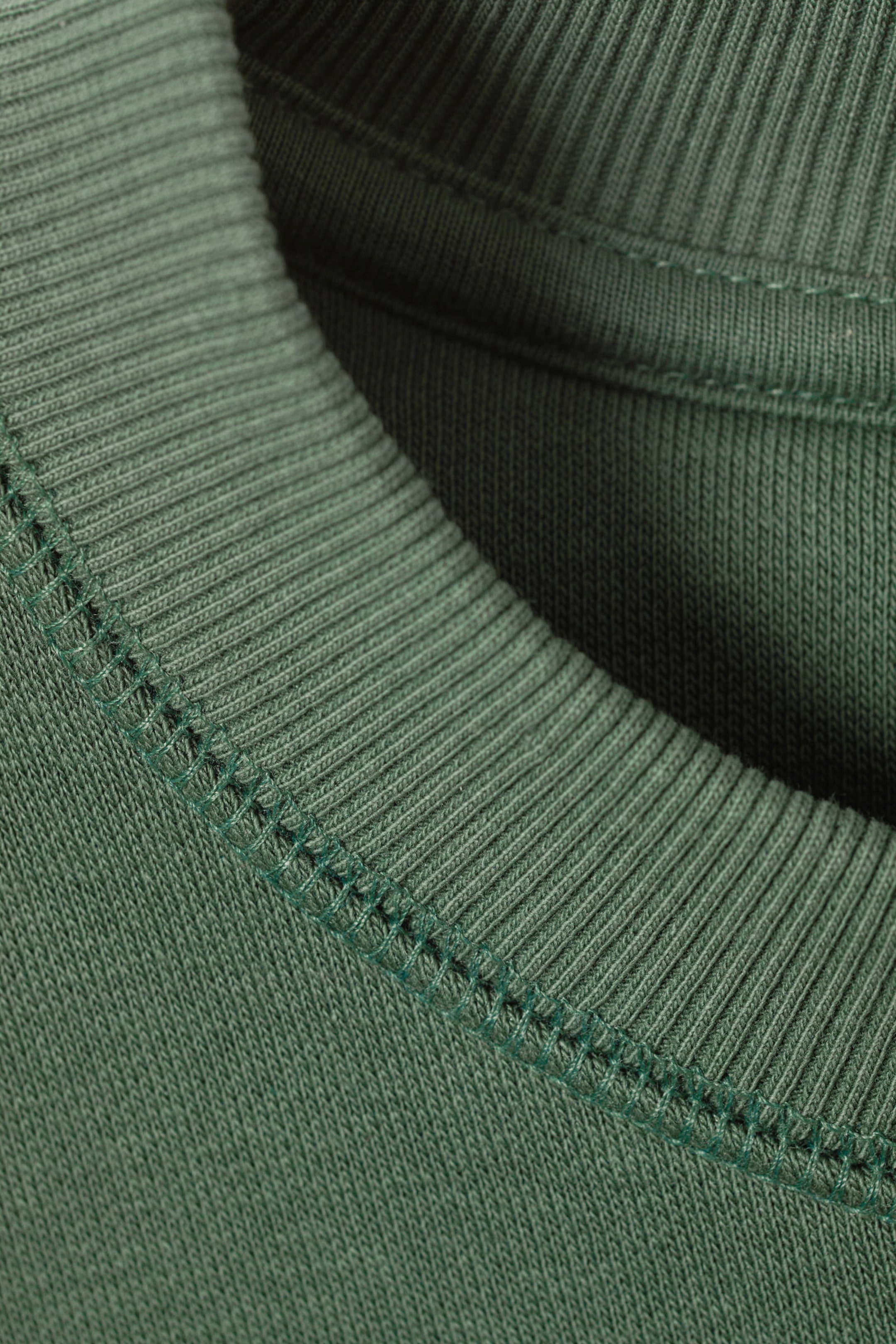 Dark Green - Essence Standard Sweatshirt - 1