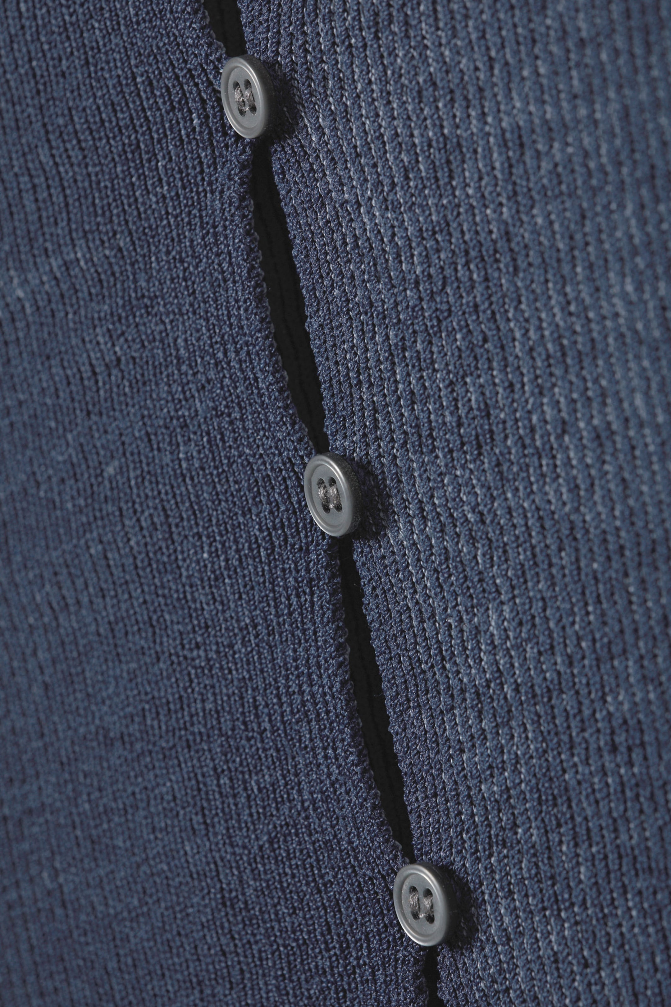 tight jacquard knit cardigan - Dark Blue | Weekday WW