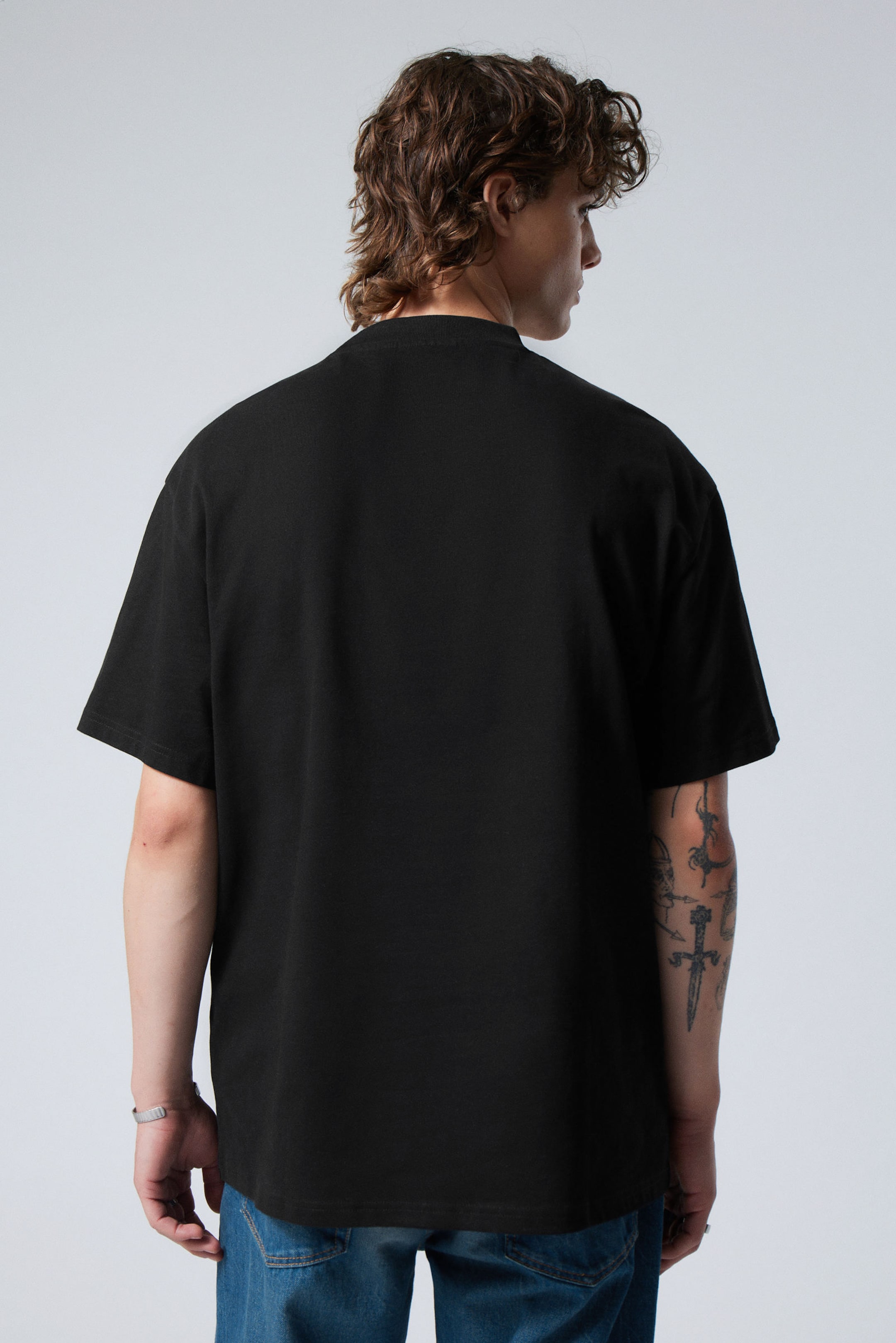 Black - Great Heavyweight T-shirt - 3